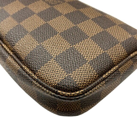 LOUIS VUITTON Brown Damier Pouch - Picture 3 of 10